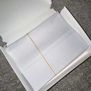 Pre-Folded Vellum Paper